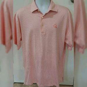 Quail Hollow Club Peter Millar Men's Medium Polo Golf Shirt